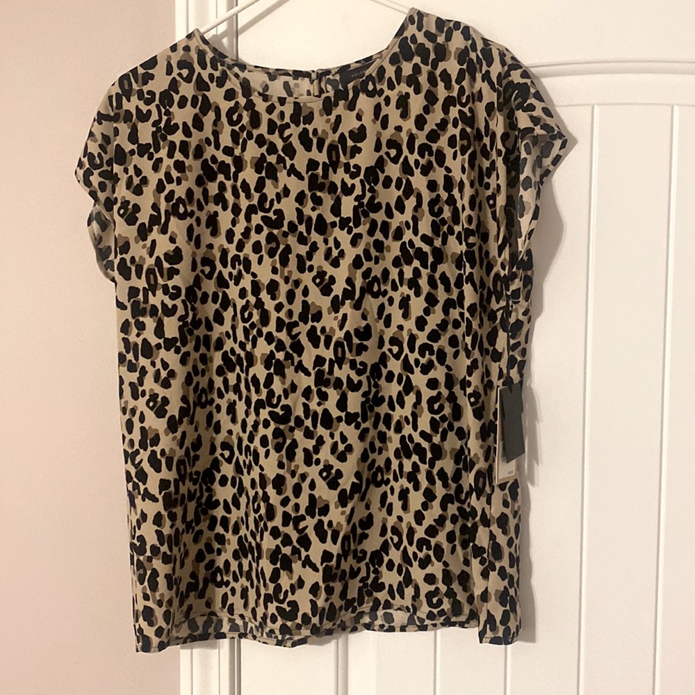 NWT- Cheetah Print Blouse